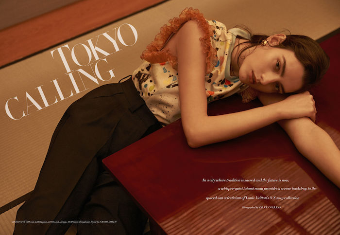 Sylve Colless – Harpers Bazaar - LV