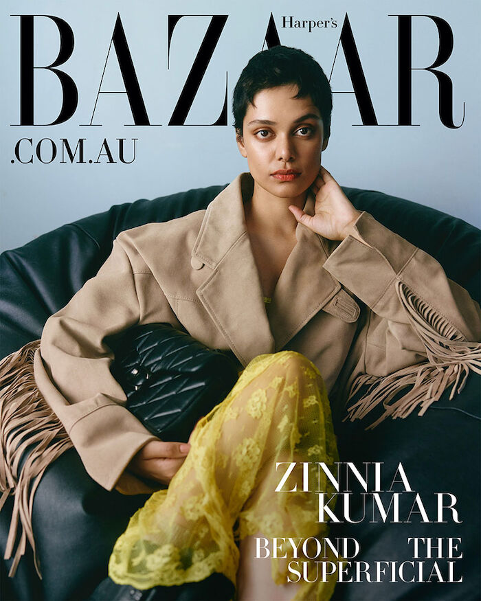 NISHA VAN BERKEL – HARPERS BAZAAR/ ZINNIA DIGITAL COVER